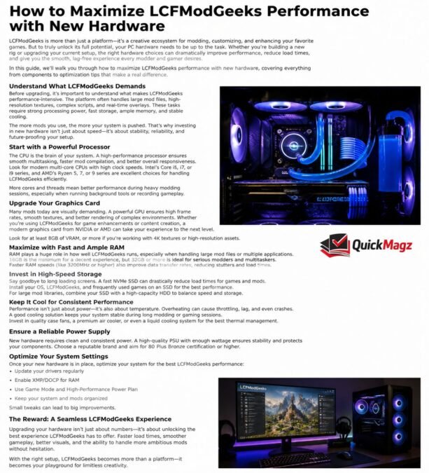 new hardware lcfmodgeeks